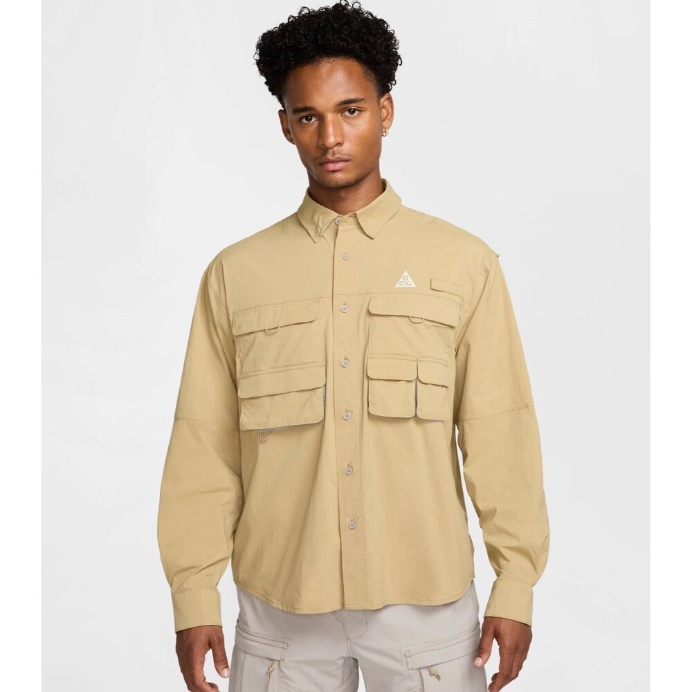 Nike ACG Men’s DRI-FIT ADV UV LONG-SLEEVE SHIRT Jacket XL - Picture 3 of 16
